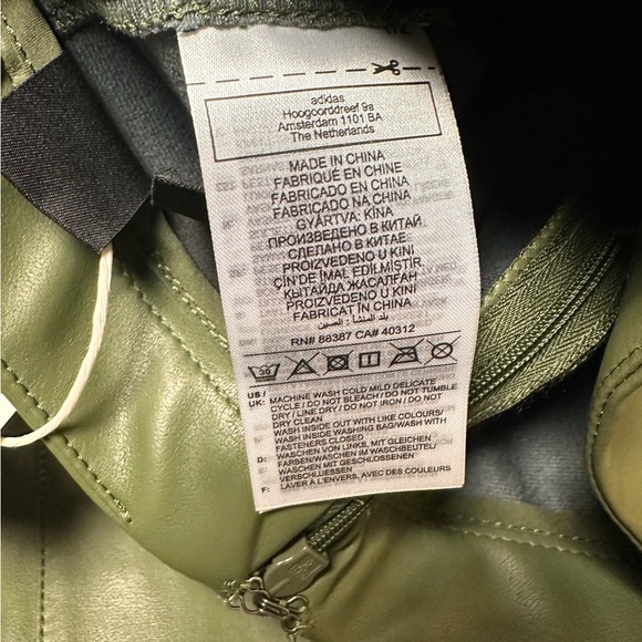 IVY PARK x Adidas Green Midi Pencil Skirt with Slit Sz XS NWT (A0315) - Picture 14 of 16